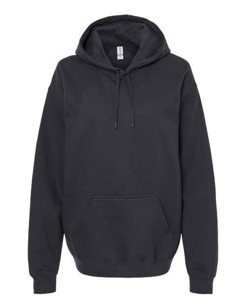 Gildan SF500 Unisex Softstyle® Midweight Hooded Sweatshirt Cotton Cotton-Poly Blend Fleece Hooded Insulated Jersey Midweight Moisture-Wicking Outerwear Pocket Polyester Regular Fit Spandex Sport / Athletic Super Heavyweight Sweatshirts & Fleece Tear-Away Label Tops Womens Womens Tops