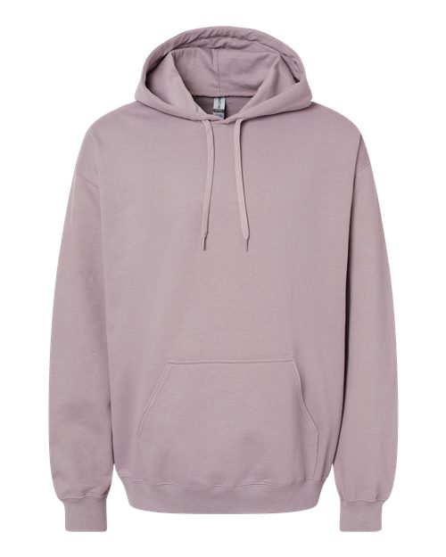 Gildan SF500 Unisex Softstyle® Midweight Hooded Sweatshirt Cotton Cotton-Poly Blend Fleece Hooded Insulated Jersey Midweight Moisture-Wicking Outerwear Pocket Polyester Regular Fit Spandex Sport / Athletic Super Heavyweight Sweatshirts & Fleece Tear-Away Label Tops Womens Womens Tops
