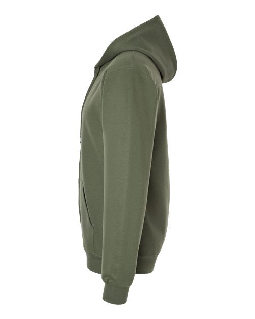 Gildan SF600 Unisex Softstyle® Midweight Full-Zip Hooded Sweatshirt