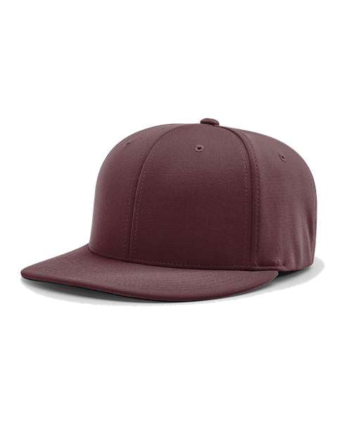 Pulse R-Flex - - 6438 Maroon S M 90295 Adult Headwear Mens & Unisex Mid Profiles Moisture-Management Performance Polyester Polyester - Over 50% PTS20 Richardson Six-Panel Spandex Structured