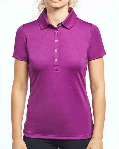 Women's Victory Polo - - 9373 Bright Grape S 00244 6-6.9 oz 811567 Athletics Button Down Collar Moisture-Management Nike Performance Polos Polos & Knits Polyester Polyester - 100% Short Sleeves Sport Shirts Tops Visible Logos Womens