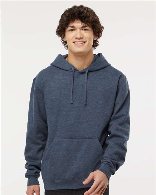 M&O 3320, Unisex Pullover Hoodie, Heather Navy