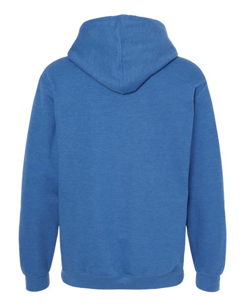 M&O 3320, Unisex Pullover Hoodie, Heather Royal
