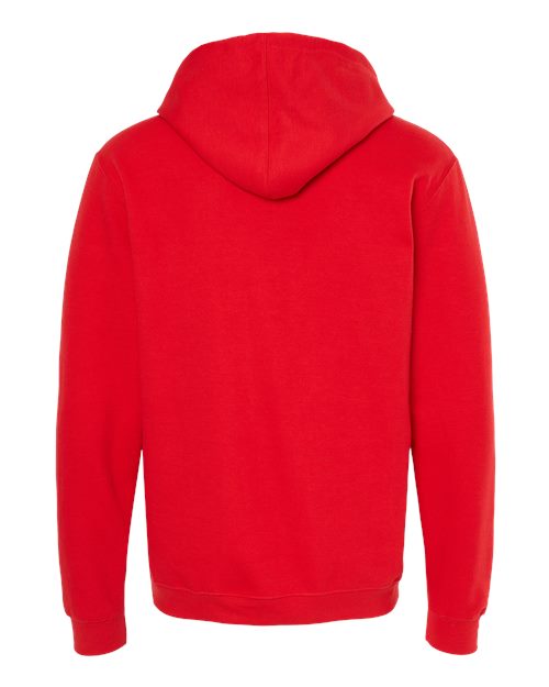M&O 3320, Unisex Pullover Hoodie, Red