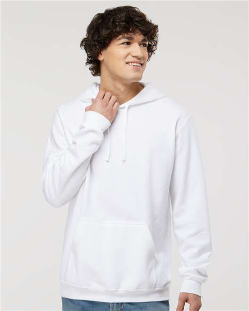 M&O 3320, Unisex Pullover Hoodie, White