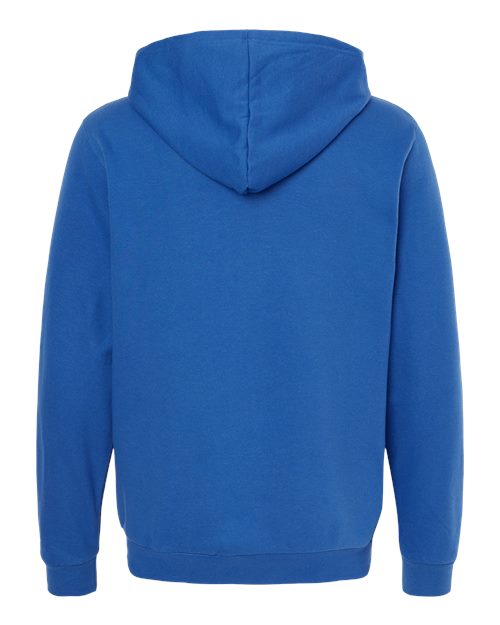 M&O 3331, Unisex Zipper Fleece Hoodie, Royal
