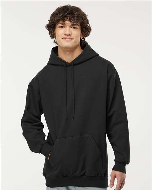Hooded Sweatshirt - - 9410 Black 00739 14 oz and over Adult Blends Cotton - Over 50% Cuffed / Cuffs Drawstring Fleece Fleece - Premium - Hood Heavy (Over 6 oz) Hooded KF9011 King Fashion Long Sleeves Mens & Unisex Pockets Polyester Ribbed Sweatshirts Sweatshirts & Fleece Tops