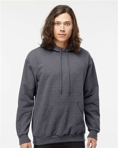 Hooded Sweatshirt - - 9410 Charcoal Mix 00739 14 oz and over Adult Blends Cotton - Over 50% Cuffed / Cuffs Drawstring Fleece Fleece - Premium - Hood Heavy (Over 6 oz) Hooded KF9011 King Fashion Long Sleeves Mens & Unisex Pockets Polyester Ribbed Sweatshirts Sweatshirts & Fleece Tops