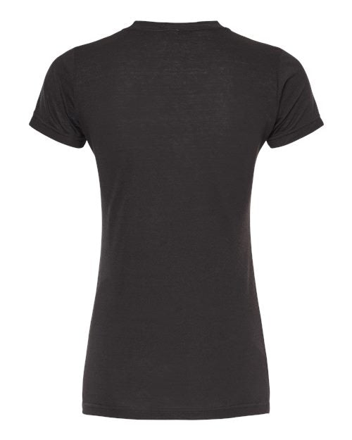 M&O 3540, Women's Deluxe Blend T-shirt, Black