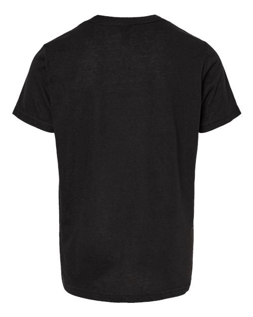 M&O 3544, Youth Deluxe Blend T-shirt, Black