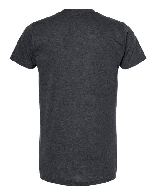 M&O 4502, Fine Jersey T-shirt, Heather Charcoal