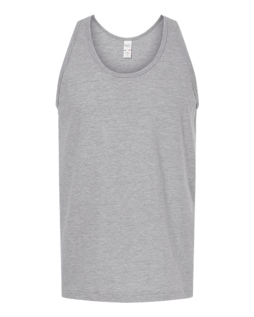 M&O 4505, Tank Top, Heather Grey