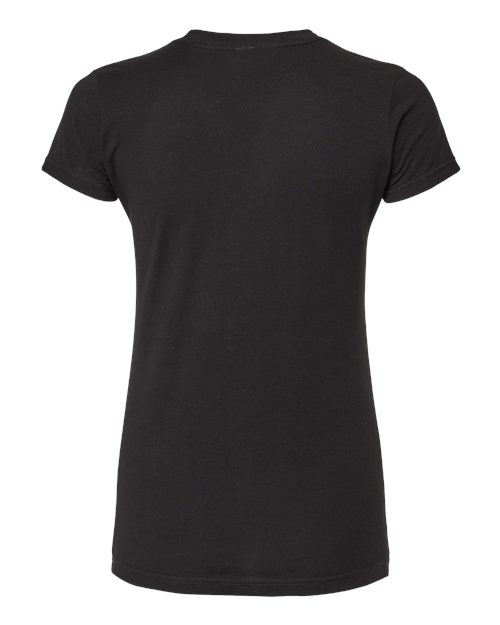 M&O 4513, Women's Fine Jersey T-shirt, Fine Black