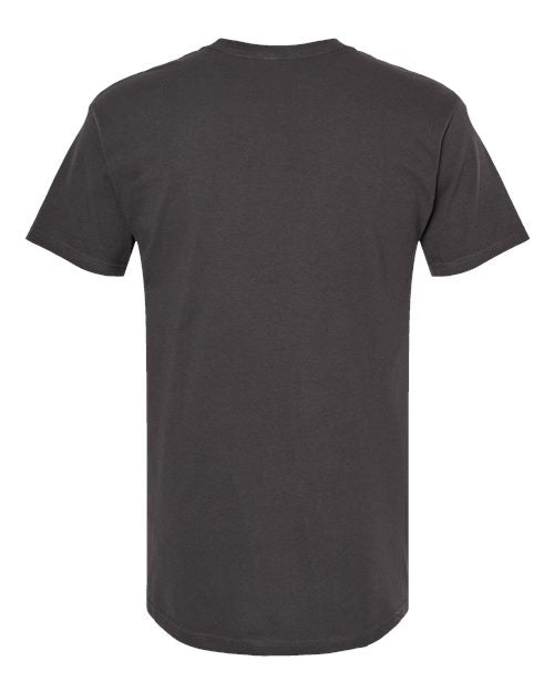 M&O 4800, Men's Gold Soft Touch T-shirt, Charcoal