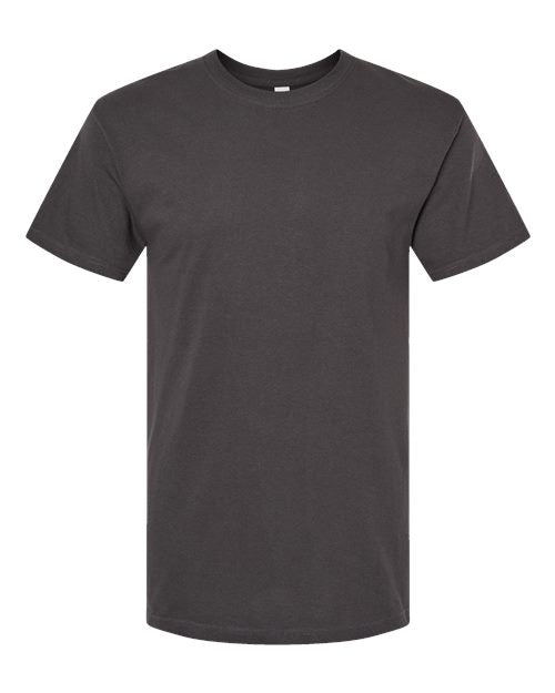 M&O 4800, Men's Gold Soft Touch T-shirt, Charcoal