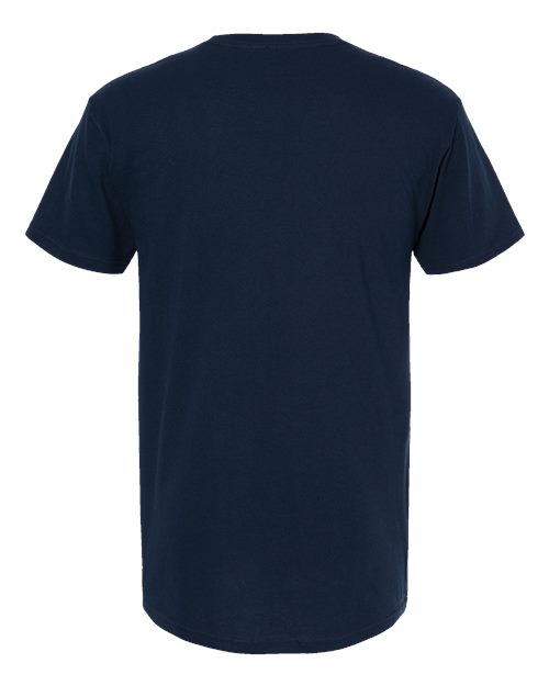 M&O 4800, Men's Gold Soft Touch T-shirt, Deep Navy