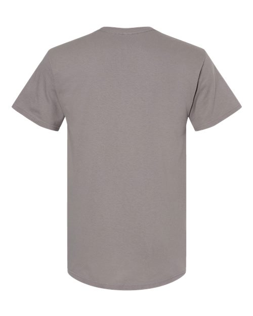 M&O 4800, Men's Gold Soft Touch T-shirt, Gravel