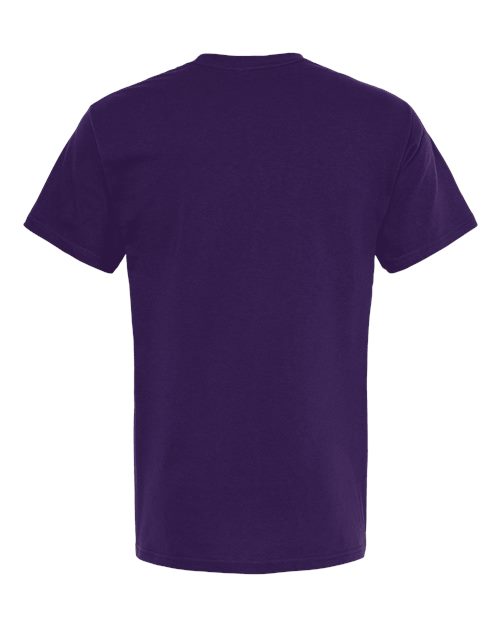 M&O 4800, Men's Gold Soft Touch T-shirt, Purple