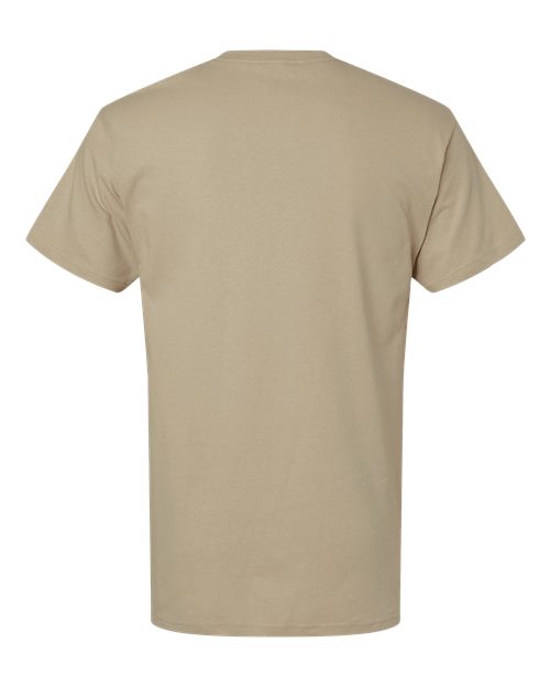 M&O 4800, Men's Gold Soft Touch T-shirt, Sand