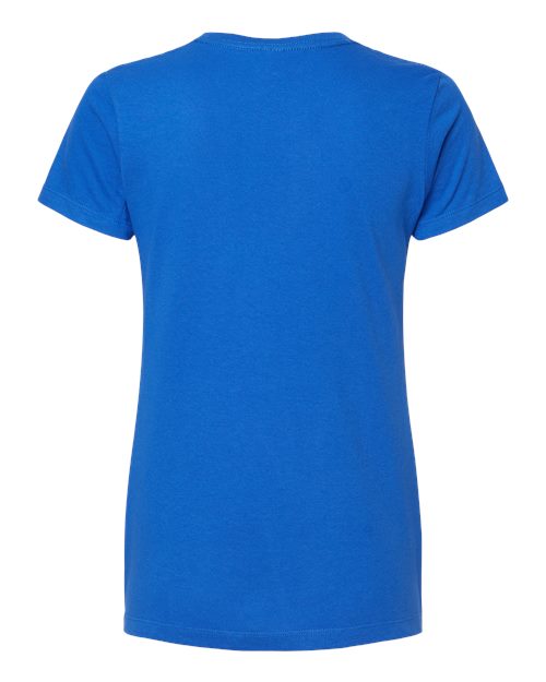 M&O 4810, Women's Gold Soft Touch T-shirt, Royal