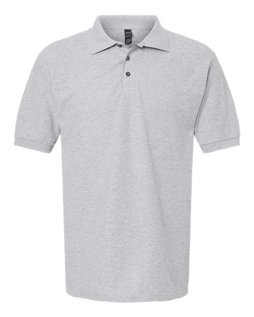 M&O 7002, Ring-spun Piqué Polo, Athletic Grey
