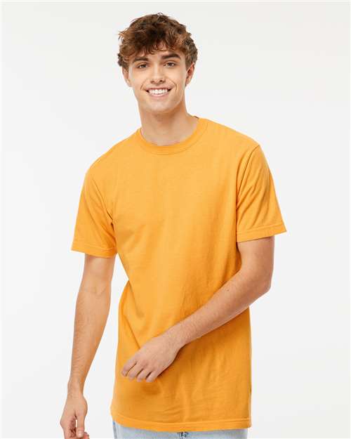 M&O 6500M, Unisex Vintage Garment-dyed T-shirt, Citrus