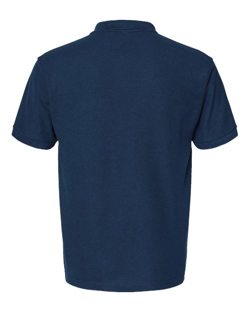 M&O 7006, Soft Touch Polo, Bright Navy