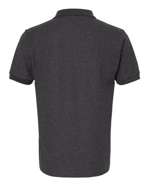 M&O 7006, Soft Touch Polo, Dark Heather
