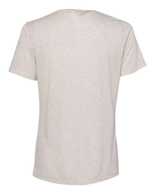 BELLA + CANVAS 6413, Women’s Relaxed Fit Triblend Tee, Oatmeal Triblend
