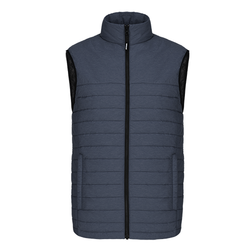 L00935 - Inuvik - Men's Puffy Vest Navy Heather 935 adult mens Muskoka Trail