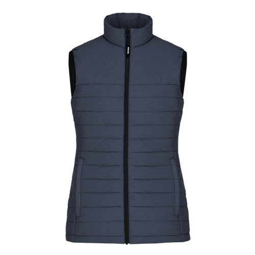 L00936 - Inuvik - Ladies Puffy Vest Navy Heather 936 Ladies Muskoka Trail Women