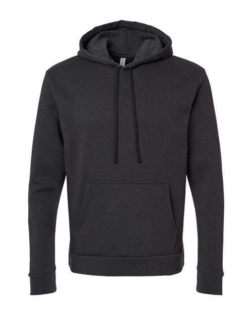 Next Level 9302, Unisex Malibu Hoodie Sweatshirt, Heather Black