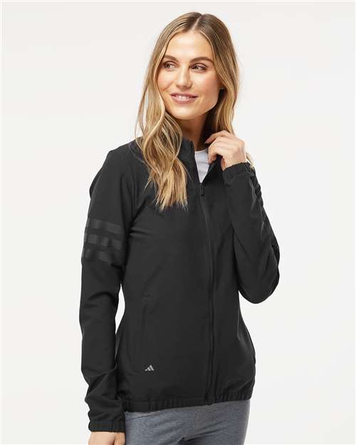 Women's Wind Resistant Full-Zip Jacket -  - 10187 - Toronto Screen Printing- Color