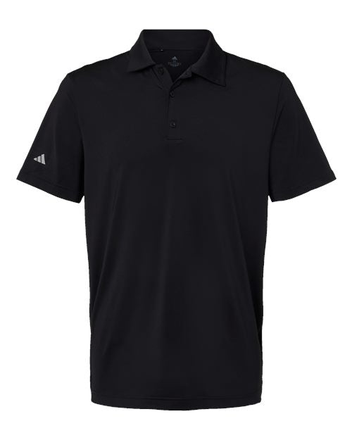 Adidas A514, Men's Ultimate365 Solid Polo, Black