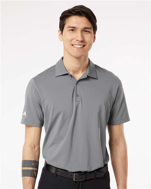 Adidas A514, Men's Ultimate365 Solid Polo, Grey Three