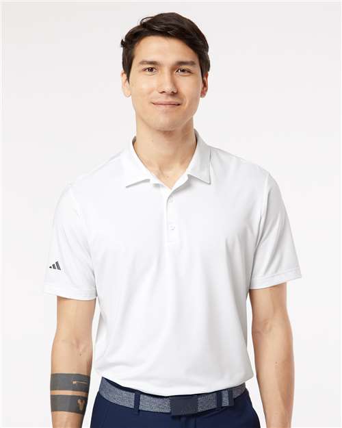 Adidas A514, Men's Ultimate365 Solid Polo, White