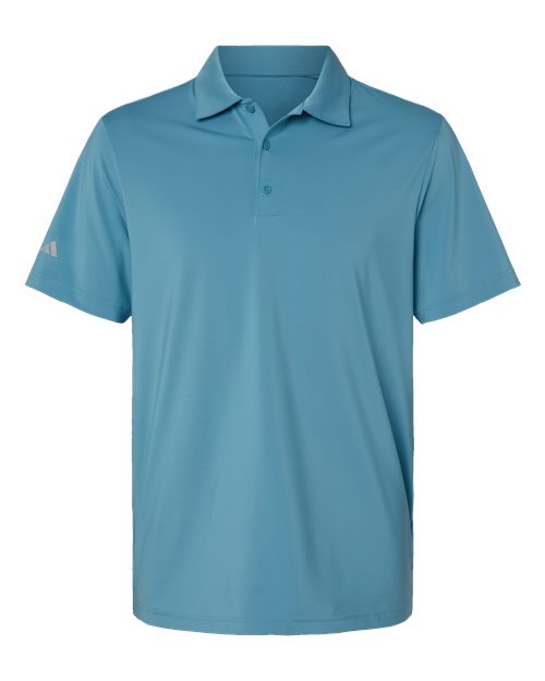 Adidas A514, Men's Ultimate365 Solid Polo, Hazy Blue