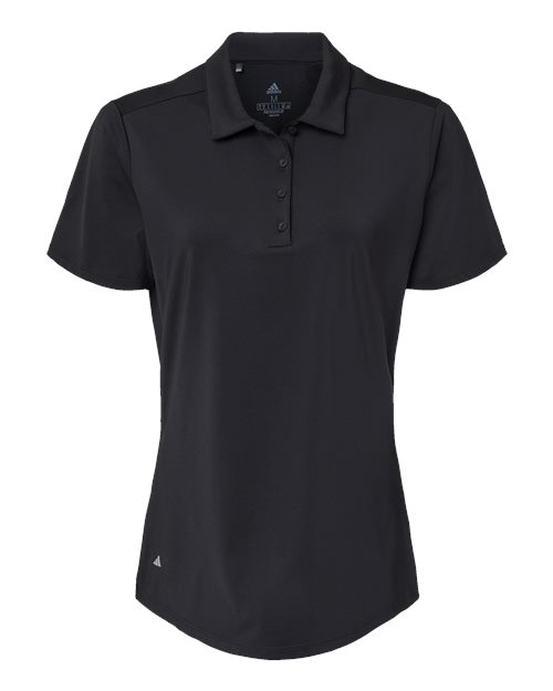 Adidas A515, Women's Ultimate365 Solid Polo, Black