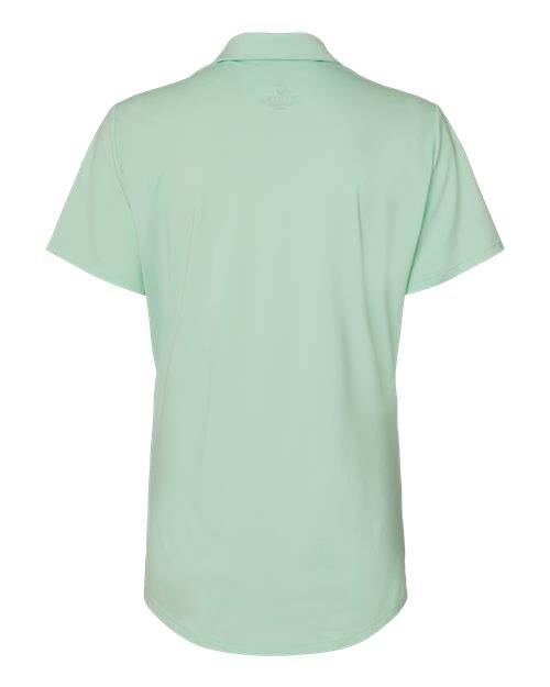 Adidas A515, Women's Ultimate365 Solid Polo, Clear Mint