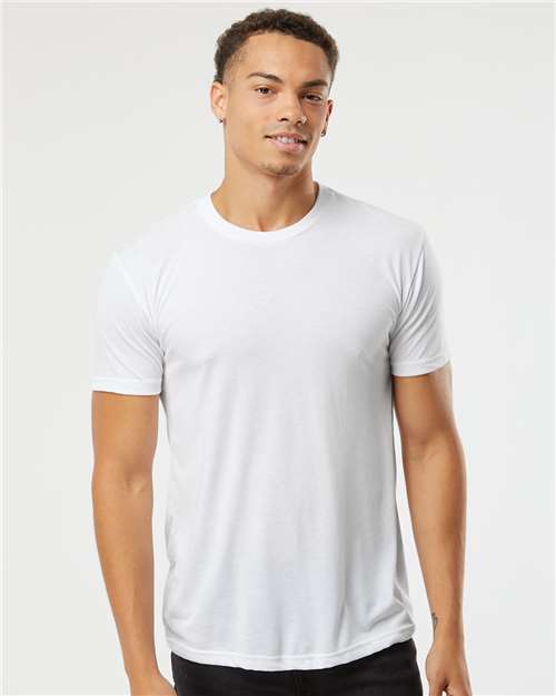 Next Level 6010, Unisex Triblend Tee, White