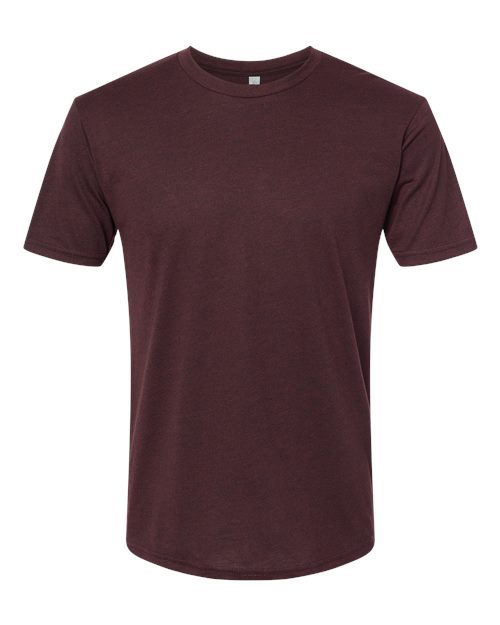 Next Level 6010, Unisex Triblend Tee, Cardinal Black