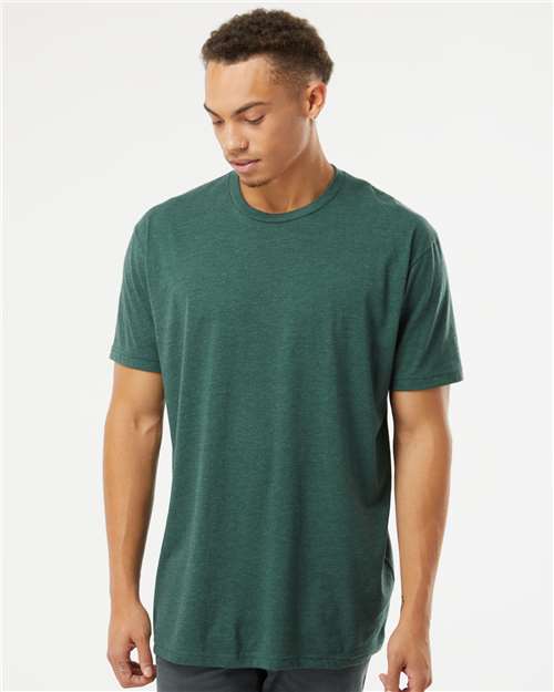 Next Level 6210, Unisex Cvc Tee, Heather Forest Green