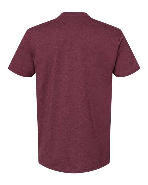 Next Level 6210, Unisex Cvc Tee, Heather Maroon