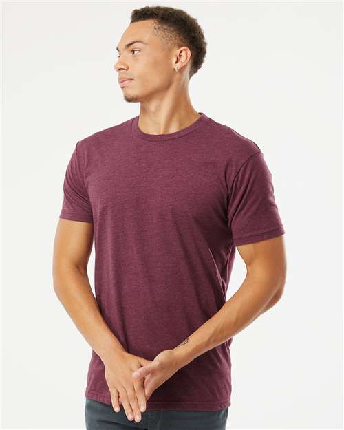 Next Level 6210, Unisex Cvc Tee, Heather Maroon