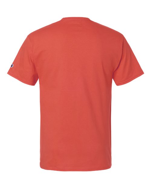 Champion T425, Unisex Classic T-shirt, Red River Clay