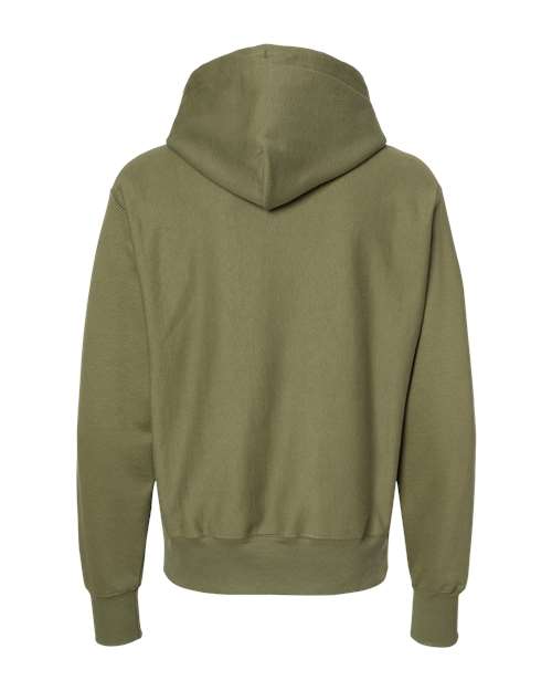 Champion S101, Unisex Reverse Weave Hooded Sweatshirt, Fresh Olive