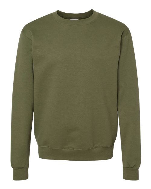 Champion S600, Unisex Powerblend Crewneck Sweatshirt, Fresh Olive