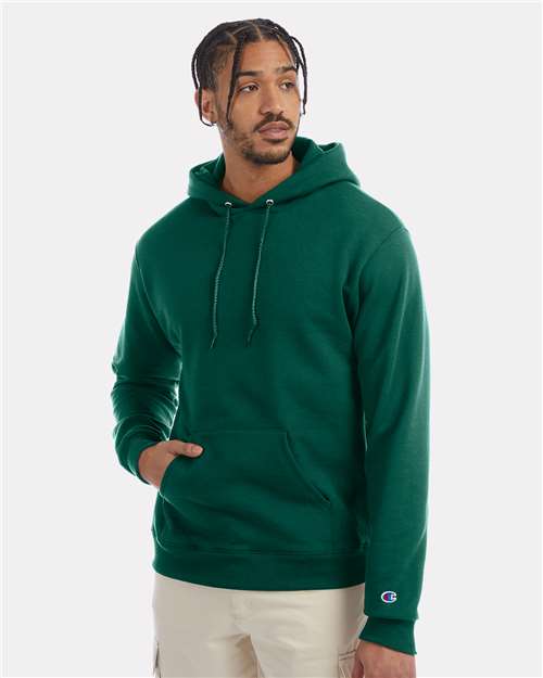 Unisex Powerblend® Hooded Sweatshirt - Emerald Green -  - 1757