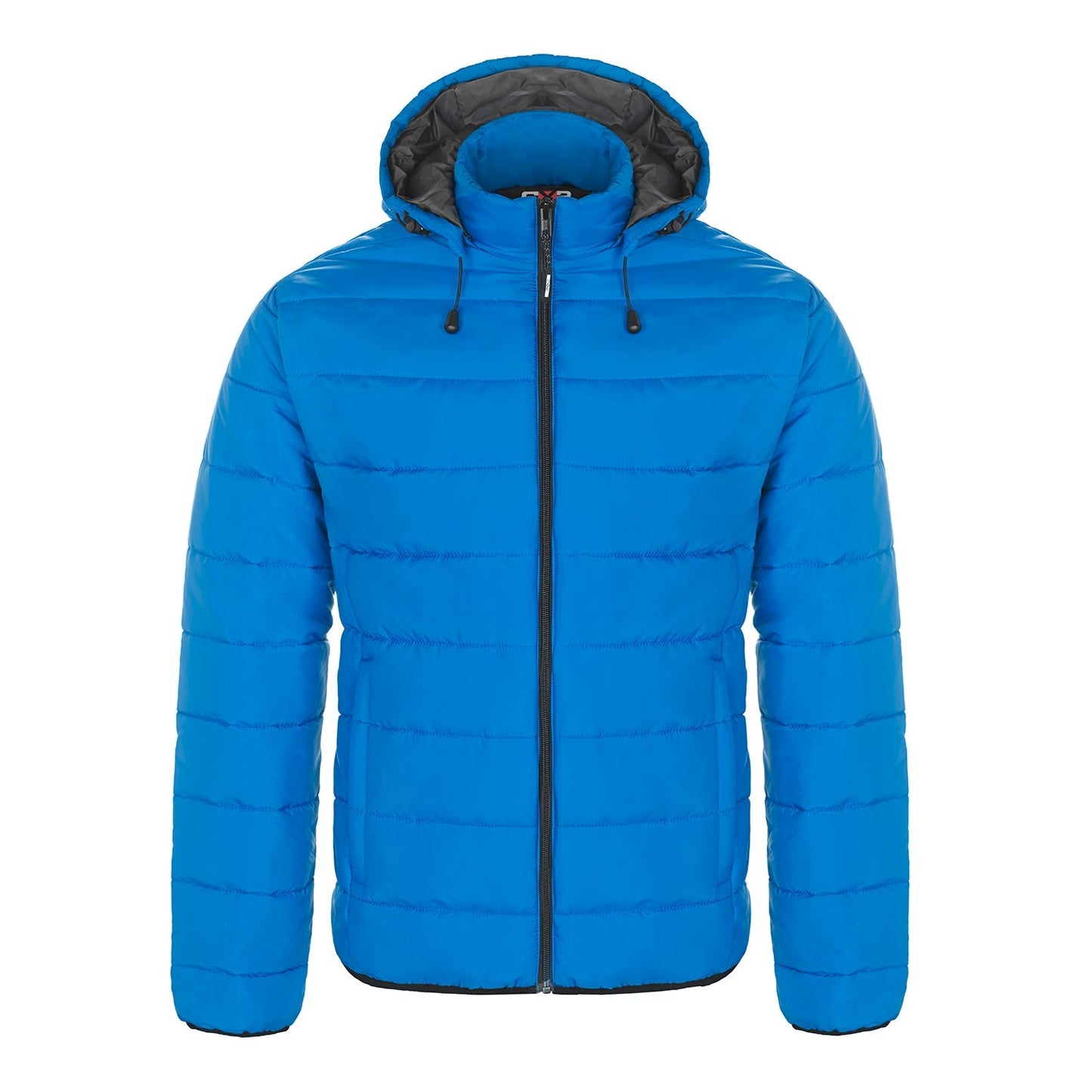 L00980 - Glacial - Men's Puffy Jacket With Detachable Hood Blue 980 adult CX2 mens team