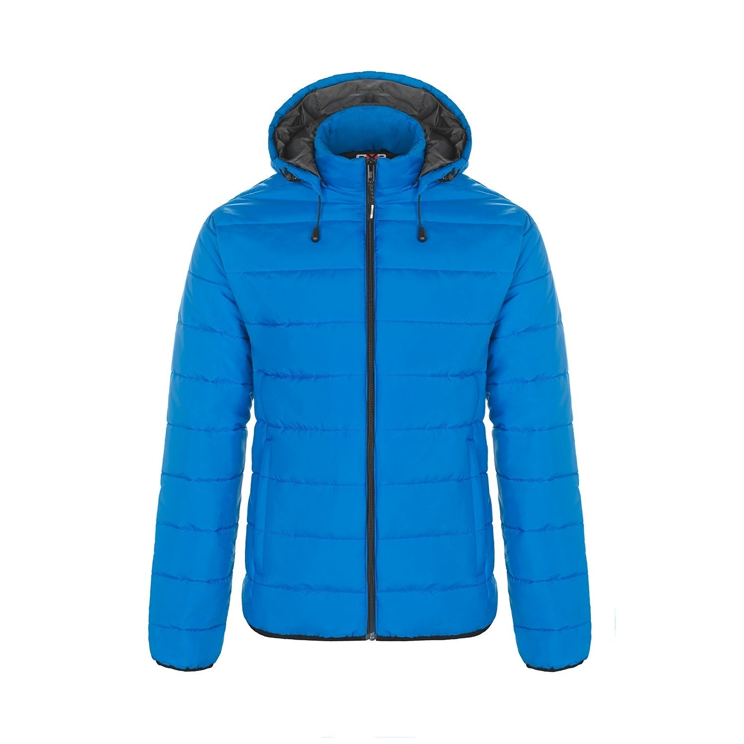 L00981 - Glacial - Ladies Puffy Jacket With Detachable Hood Blue 981 CX2 Ladies team Women